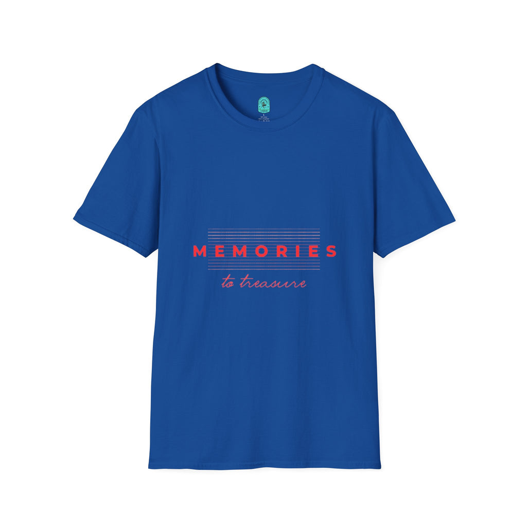 Memories Tee — "Memories to Treasure" Minimalist Casual T-Shirt