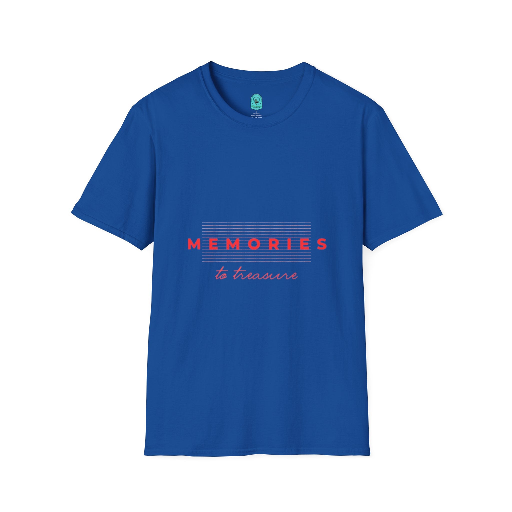Memories Tee — "Memories to Treasure" Minimalist Casual T-Shirt