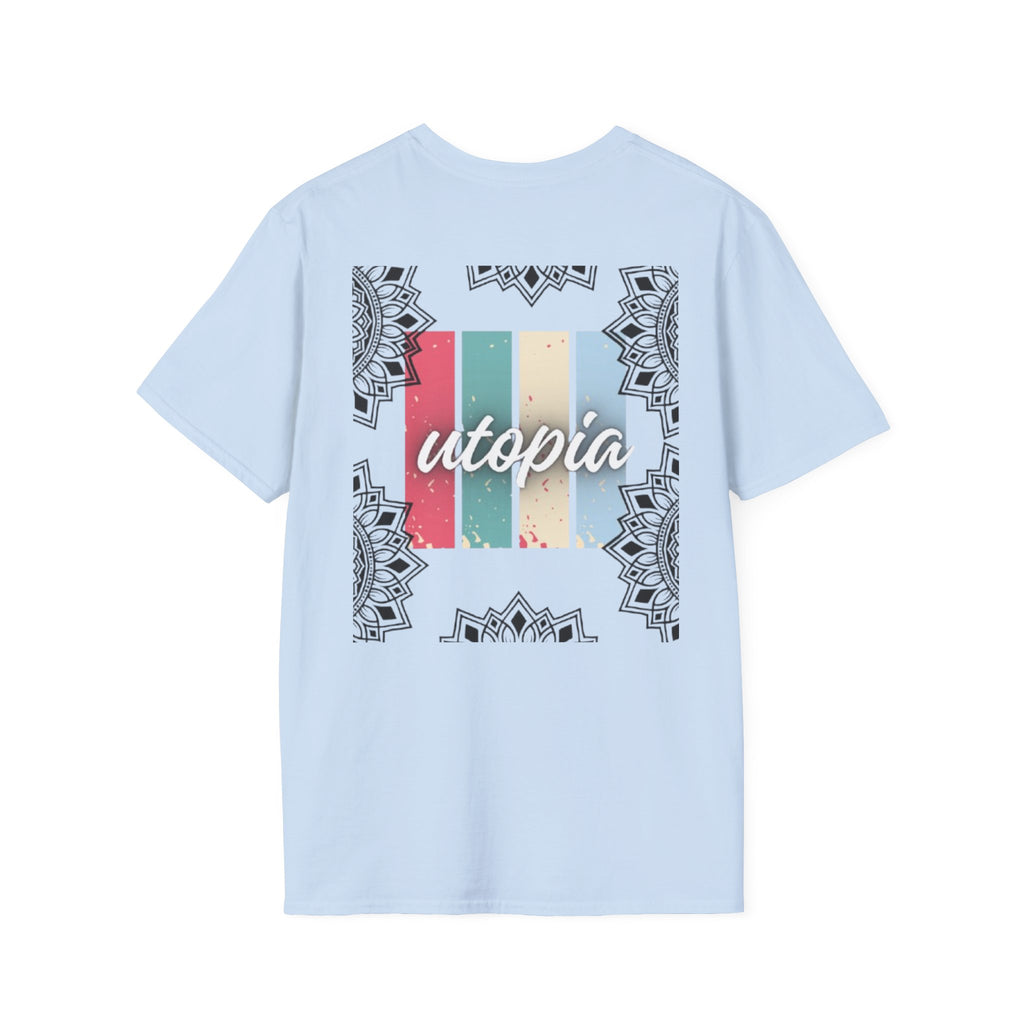Utopia Retro Stripe Mandala T-Shirt