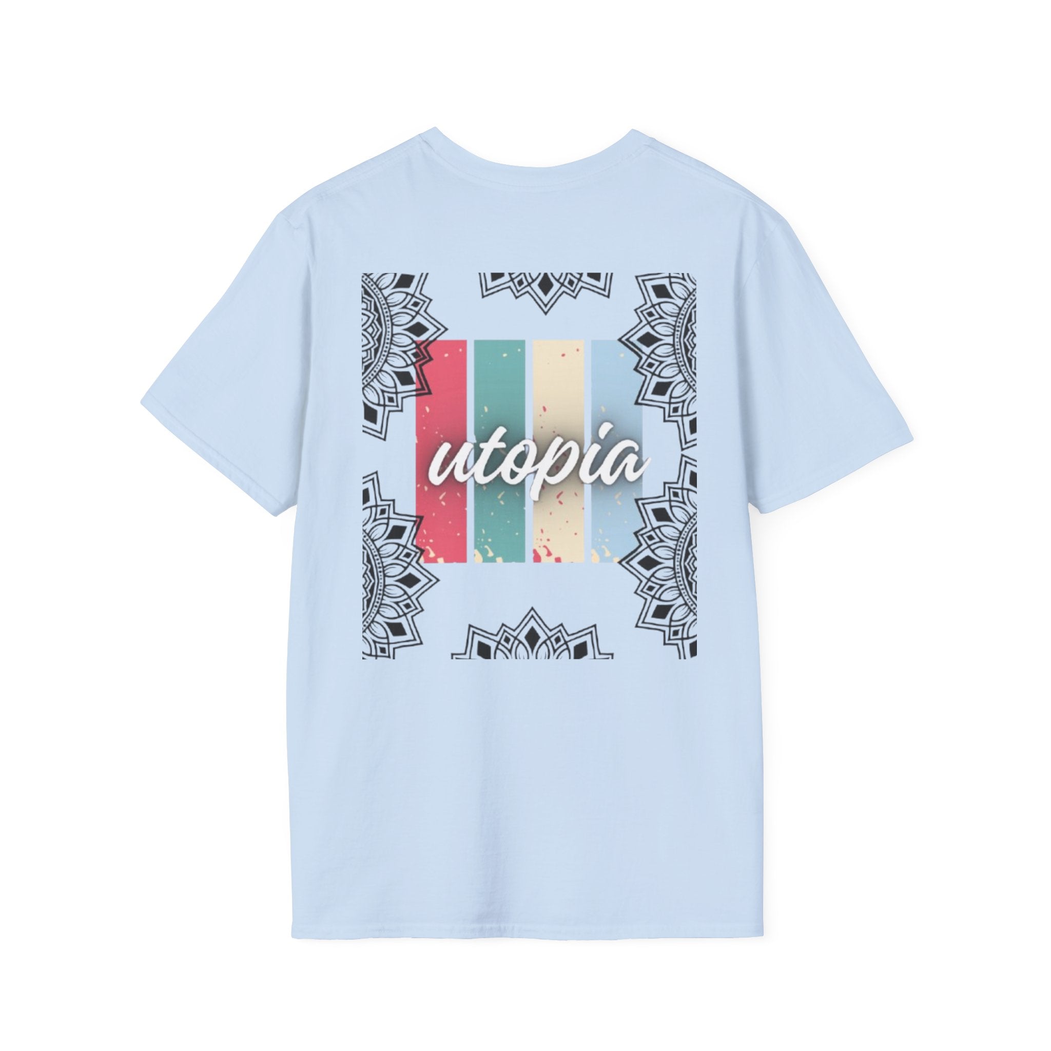 Utopia Retro Stripe Mandala T-Shirt