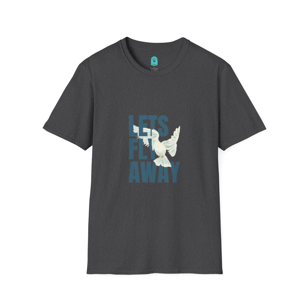 Lets Fly Away T-Shirt — Tropical Bird Travel Tee