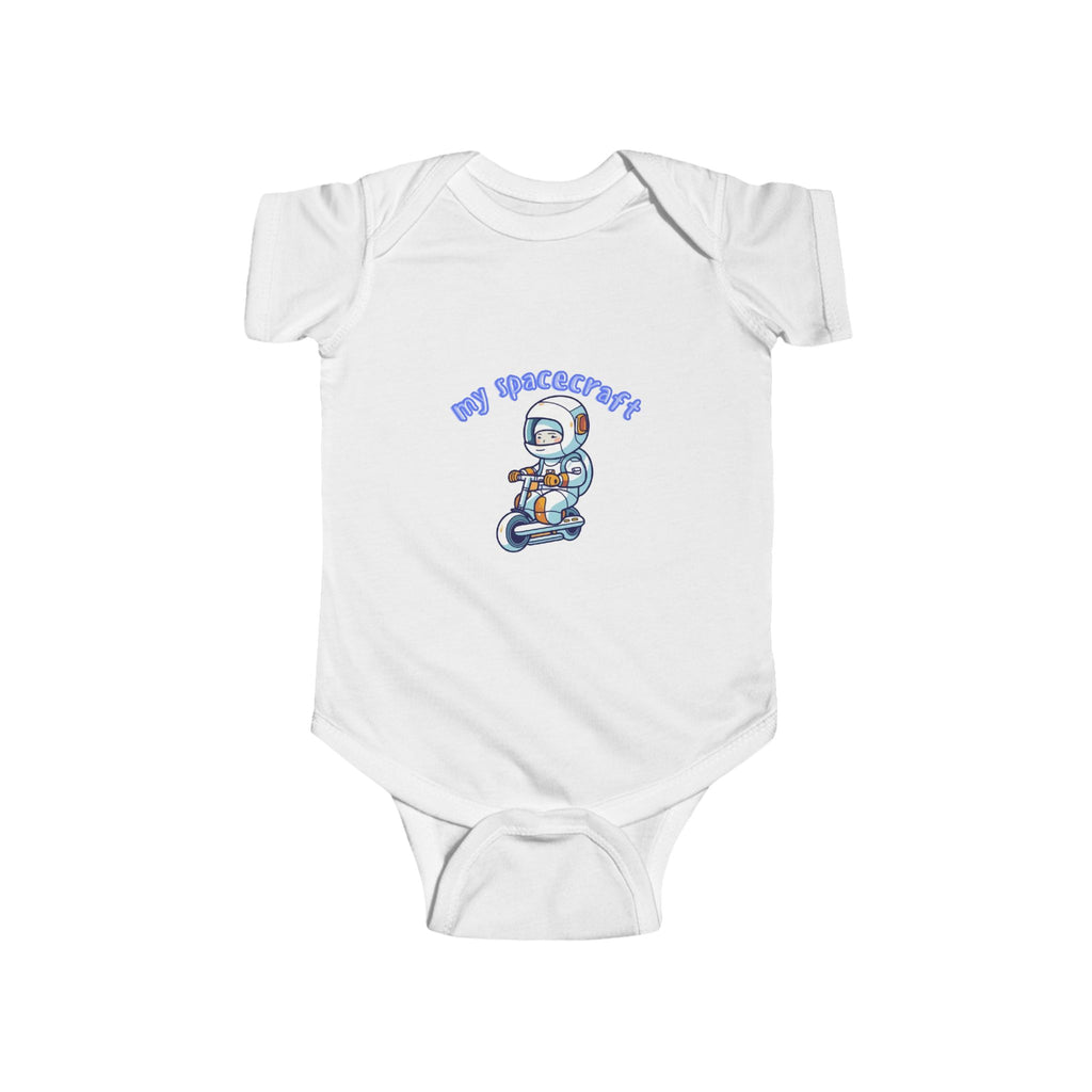 Infant Bodysuit — Cute Astronaut 'My Spacesuit' Graphic Baby Onesie