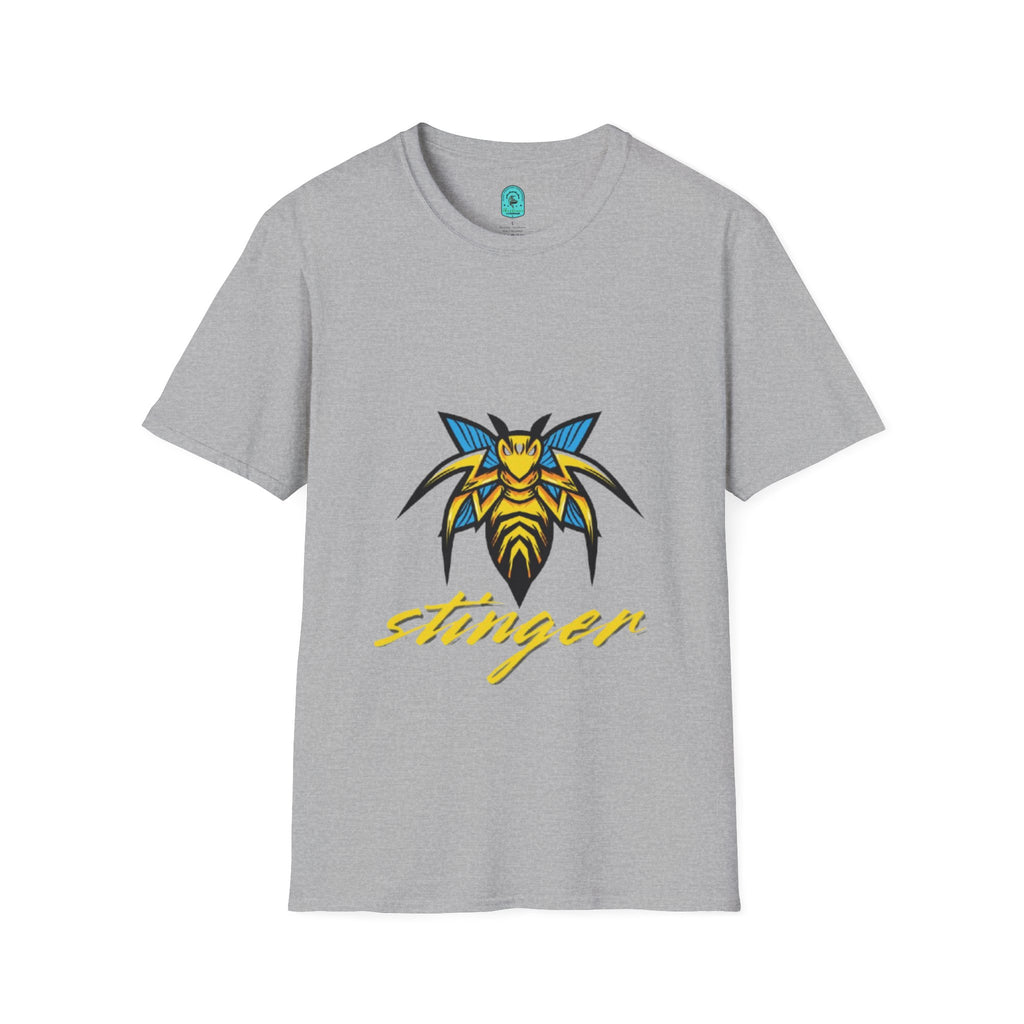 Stinger Wasp Graphic T-Shirt — Bold Bee Logo Tee