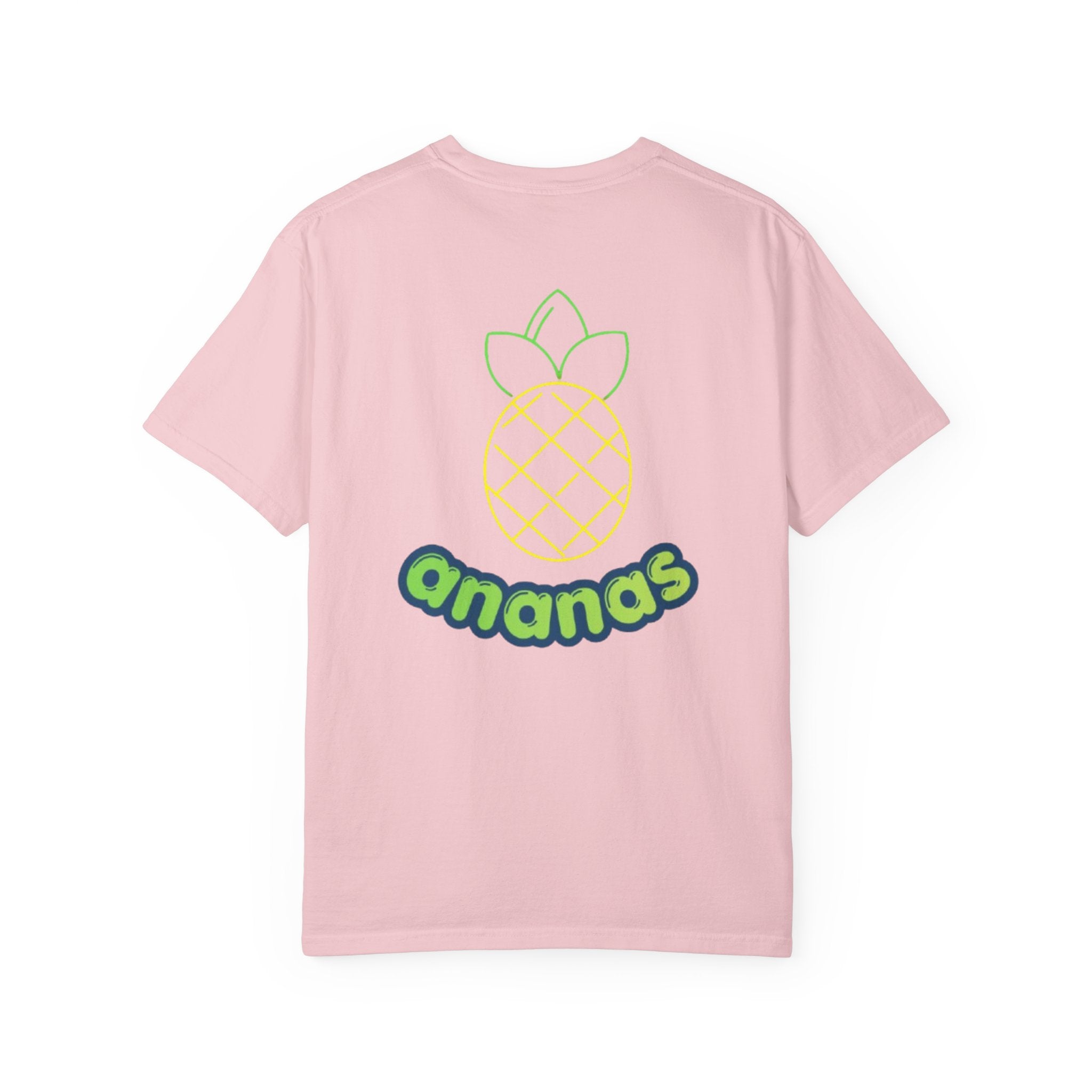 Pineapple 'ananas' Graphic T-Shirt — Tropical Retro Fruit Tee