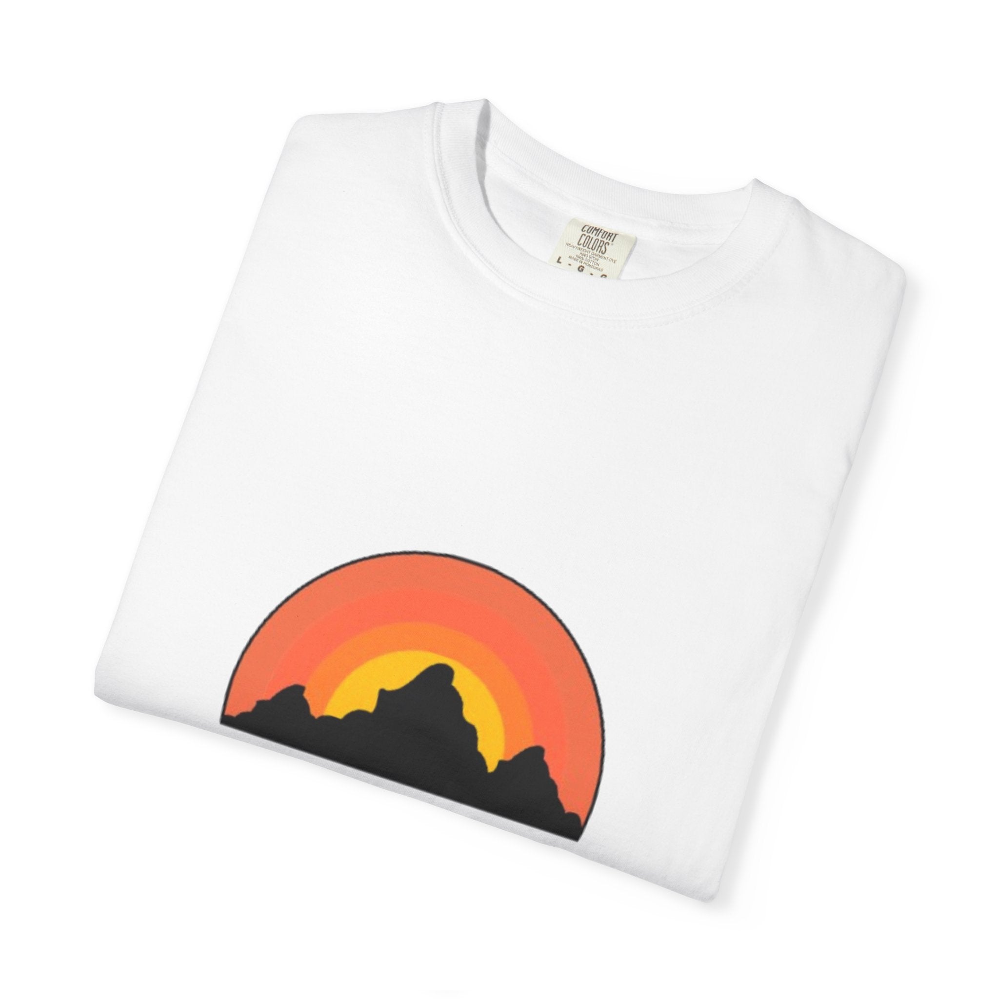 Mount Kenya Sunset T-Shirt — Mountain Graphic Tee