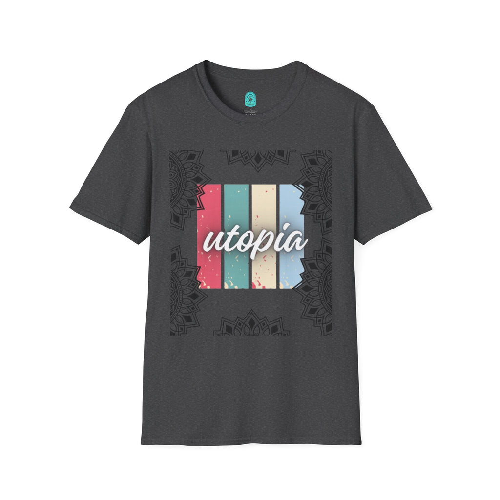 Utopia Retro Stripe Mandala T-Shirt