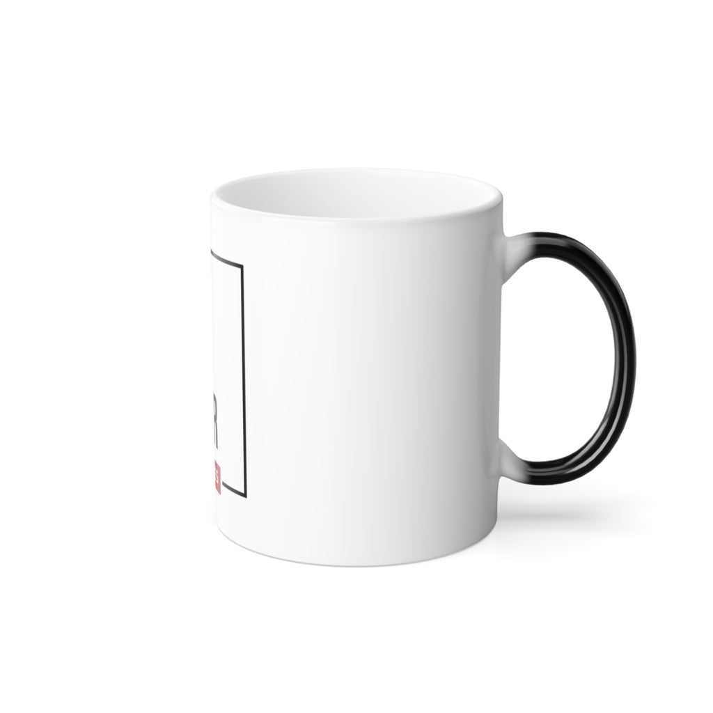 Now Or Never Color-Changing Mug — "No Excuses" Motivational Coffee Cup, 11oz