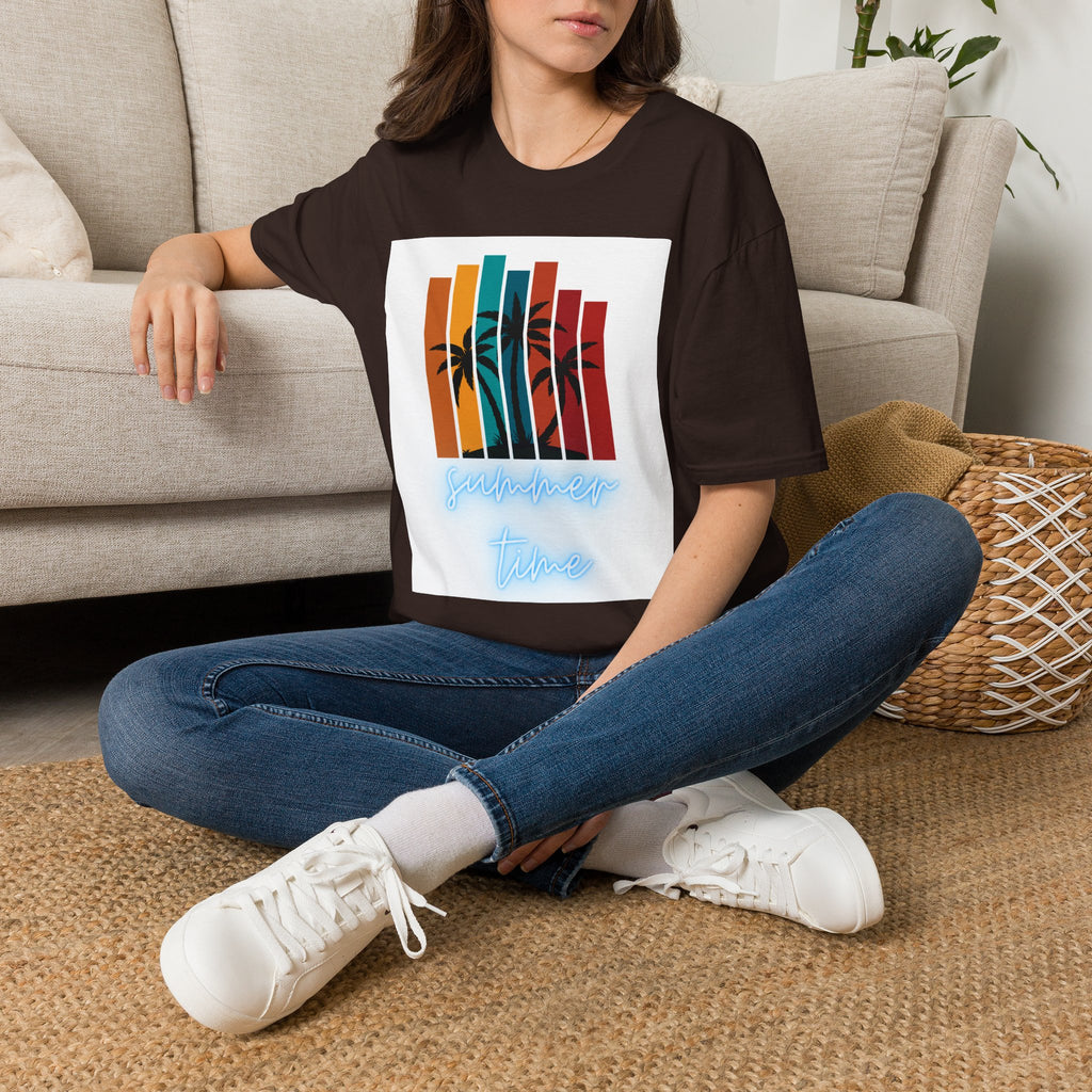 Retro Palm Beach T-Shirt