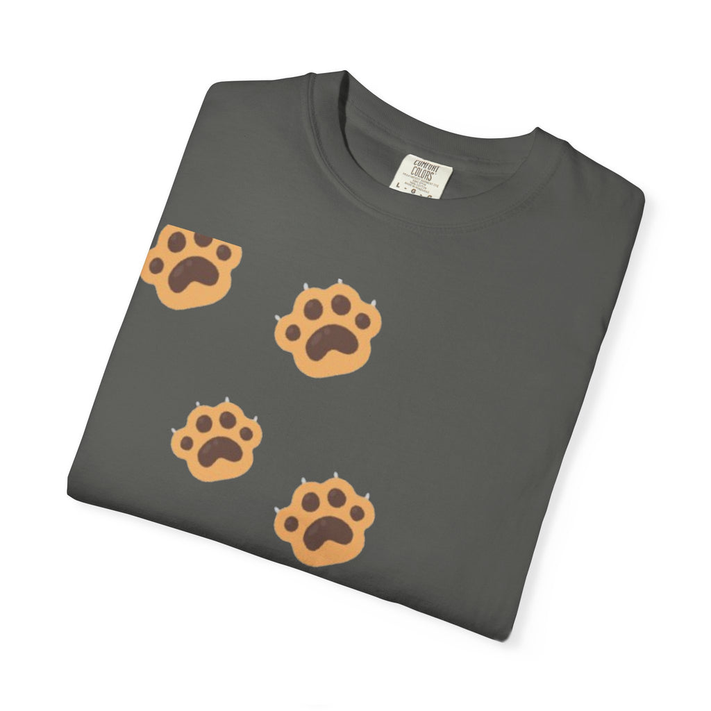 Let's Walk Paw Print T-Shirt