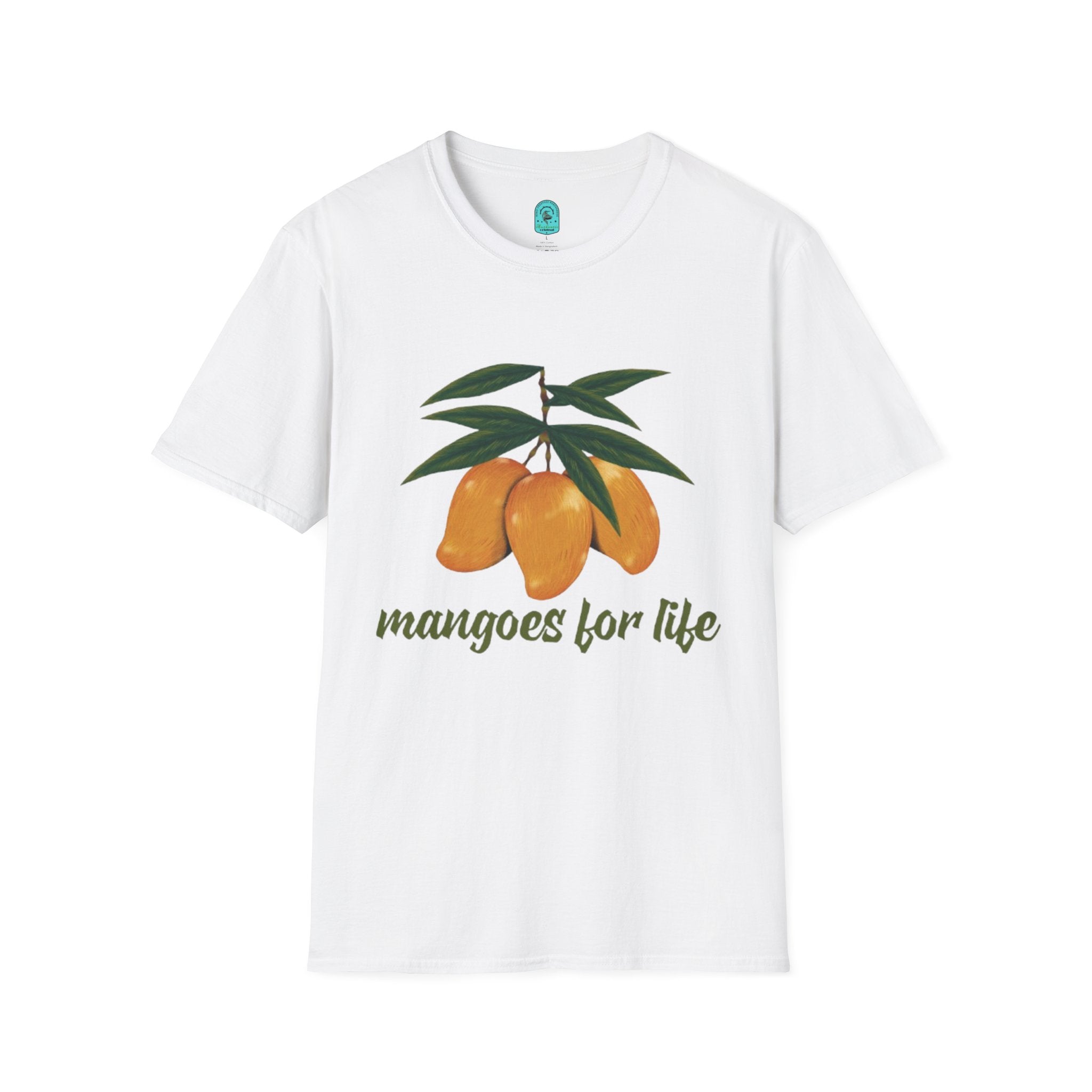 Mangoes For Life T-Shirt — Tropical Fruit Graphic Tee