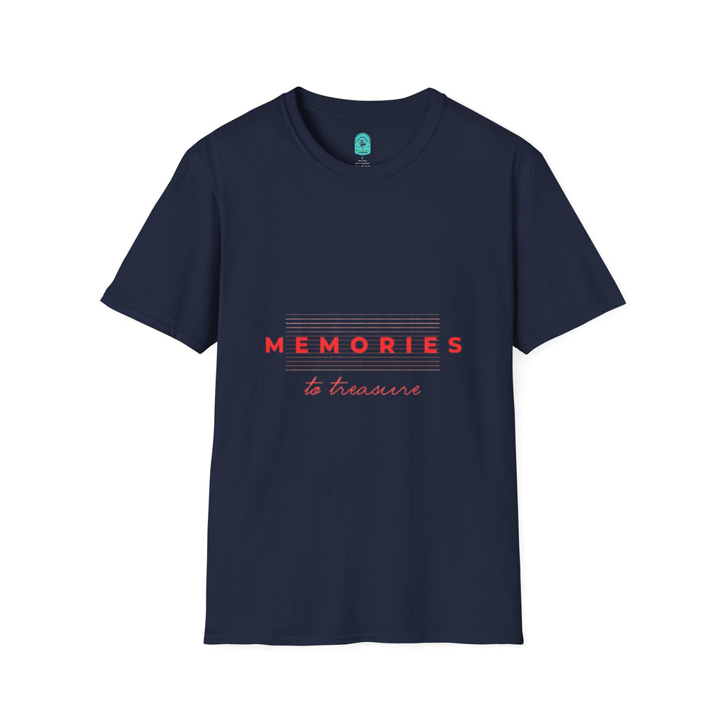 Memories Tee — "Memories to Treasure" Minimalist Casual T-Shirt