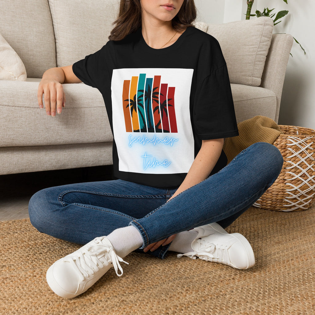 Retro Palm Beach T-Shirt