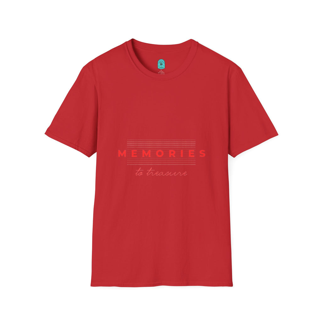 Memories Tee — "Memories to Treasure" Minimalist Casual T-Shirt